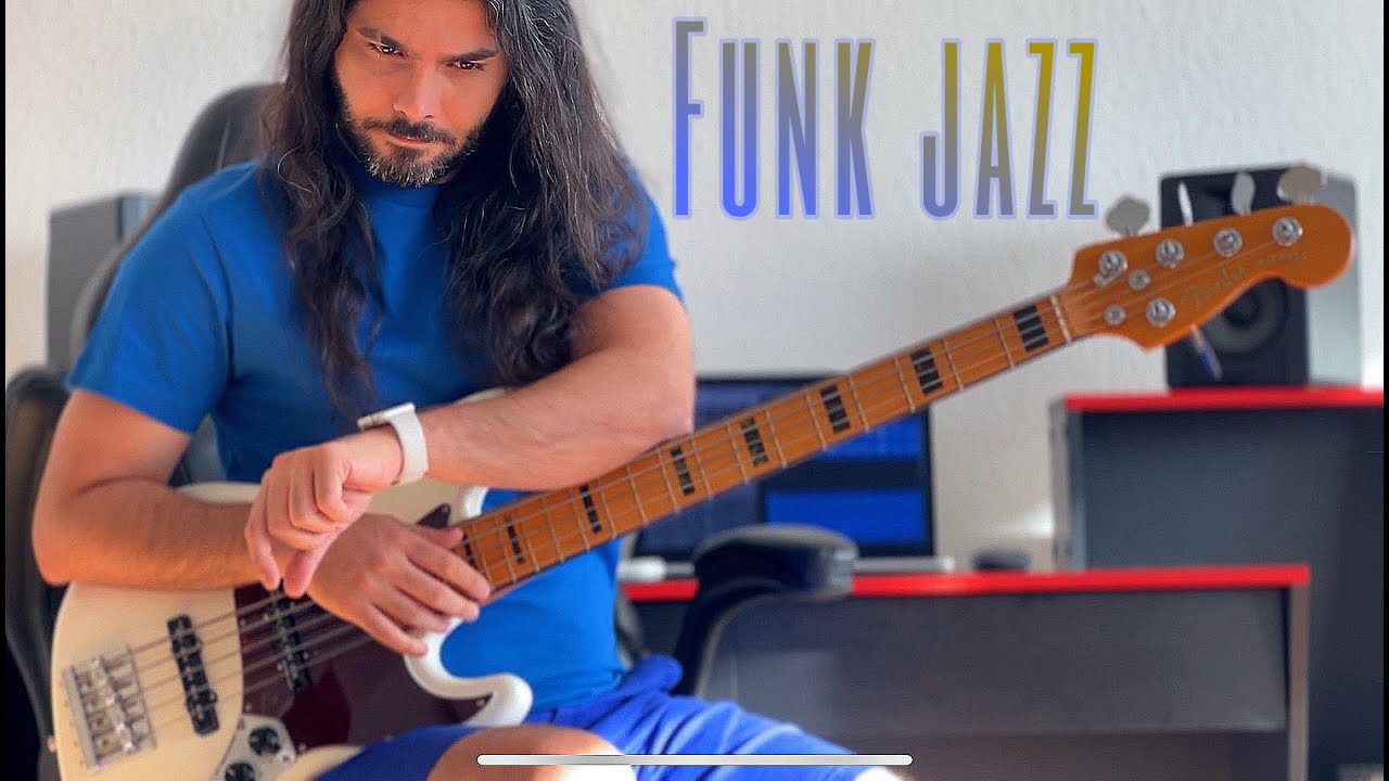 Funk Jazz 2 Bass guitar M.Z🤘🏾