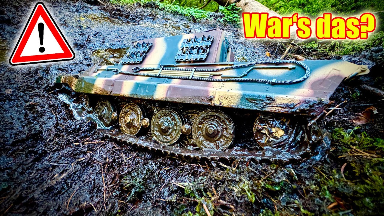 PANZER versinkt im SCHLAMM! Ist er noch fahrbar oder TOTALSCHADEN?