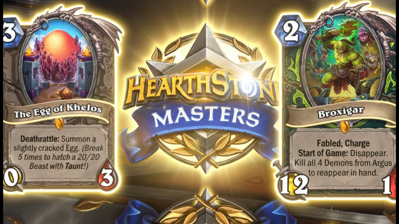 HS Masters Tour: Eggs, Control and Blobxigar! | 6 min delay