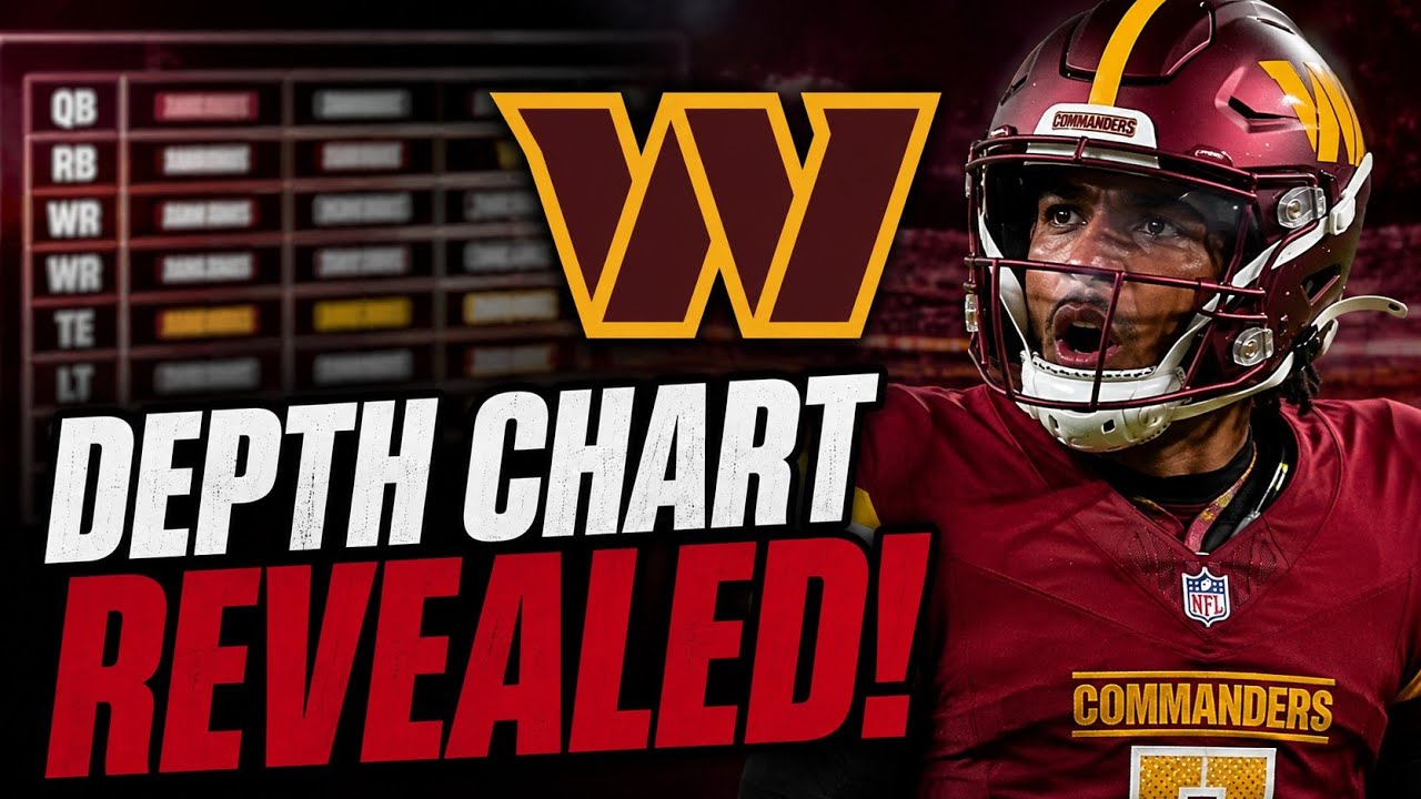 COMMANDERS BOMBSHELL: The New Depth Chart Is OUT &mdash; And One Shocking Decision Has Everyone Talking!