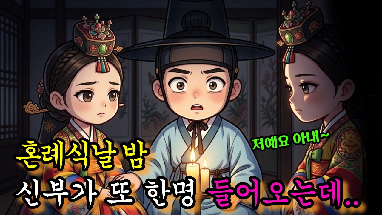 혼례 첫날밤, 신부가 둘이었습니다… 그런데 신랑은 몸종을 아내로 택했습니다 ㅣ 불교야담 옛날이야기 야담 설화 민담 인생지혜 수면동화