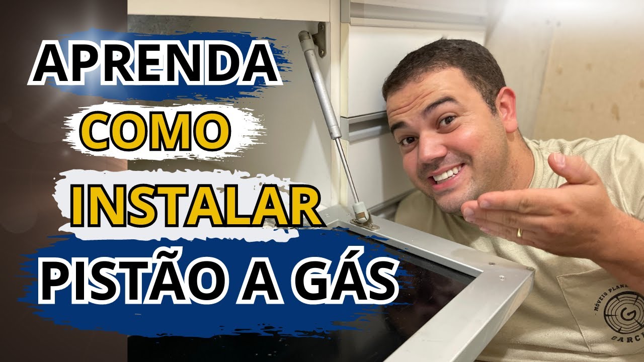 COMO INSTALAR PISTÃO A GÁS
