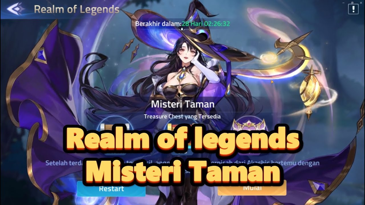 Realm of legends - Misteri Taman - Mobile legends adventure