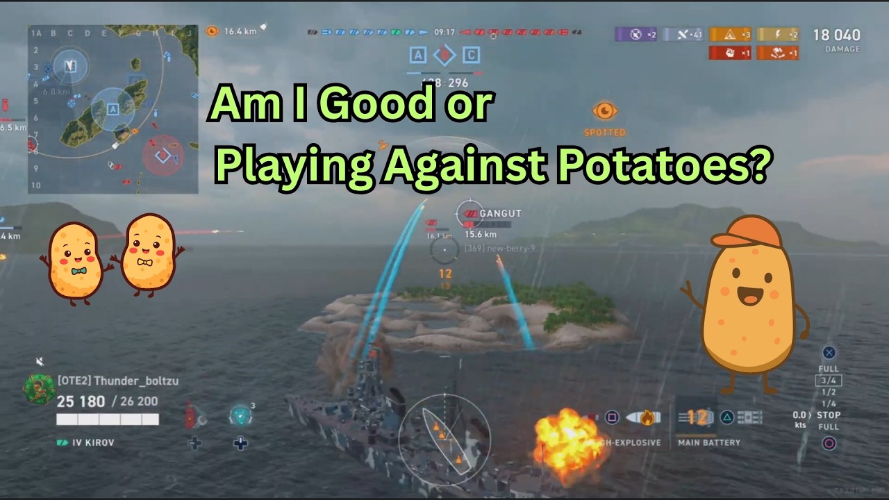 Am I Good or Playing Against Potatoes? - World of Warships Legends