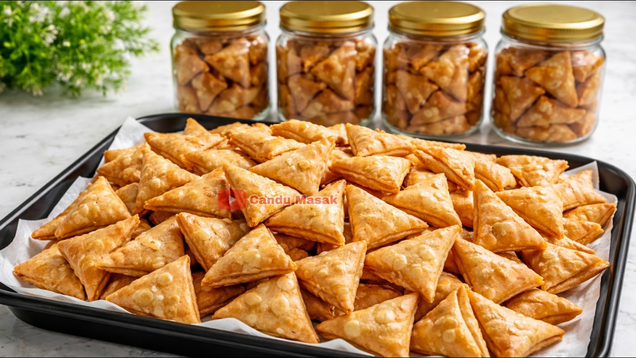 KUE KERING 2 BAHAN RENYAH GURIH‼️ENAK DAN MUDAH BANYAK PENGGEMARNYA| ISIAN TOPLES LEBARAN 2026