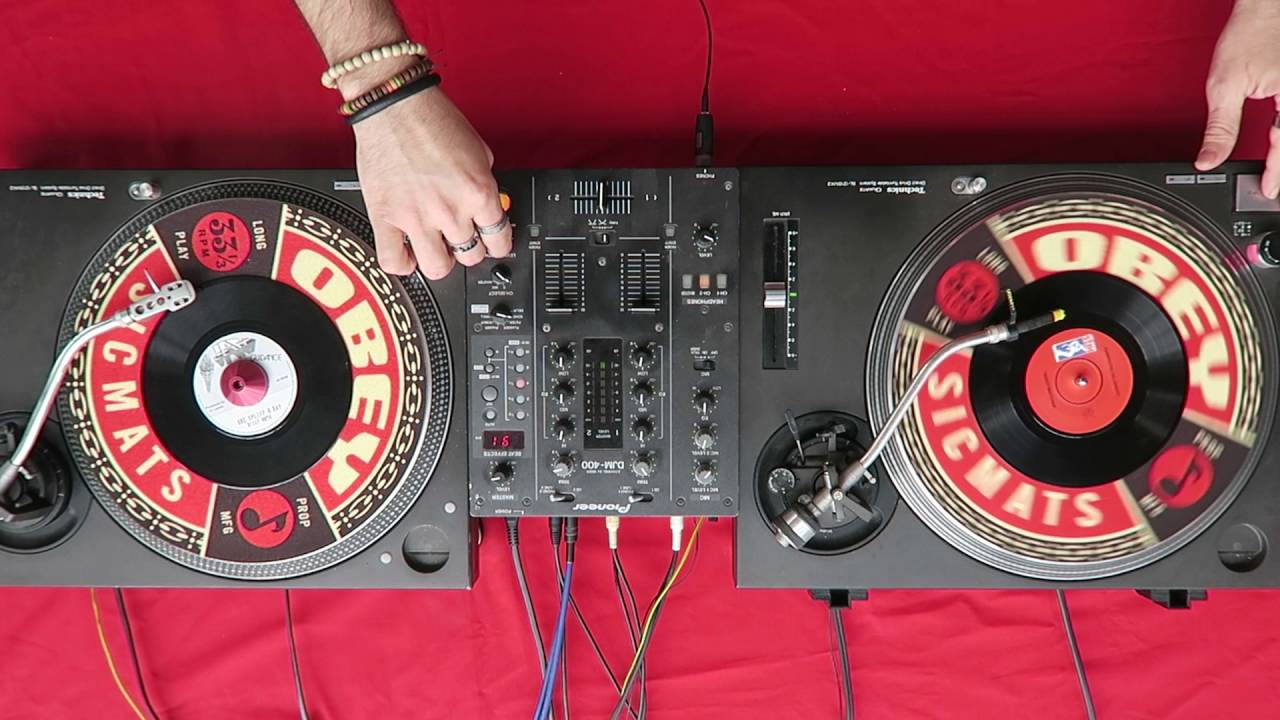 Old School Vinyl DJ Transitions
