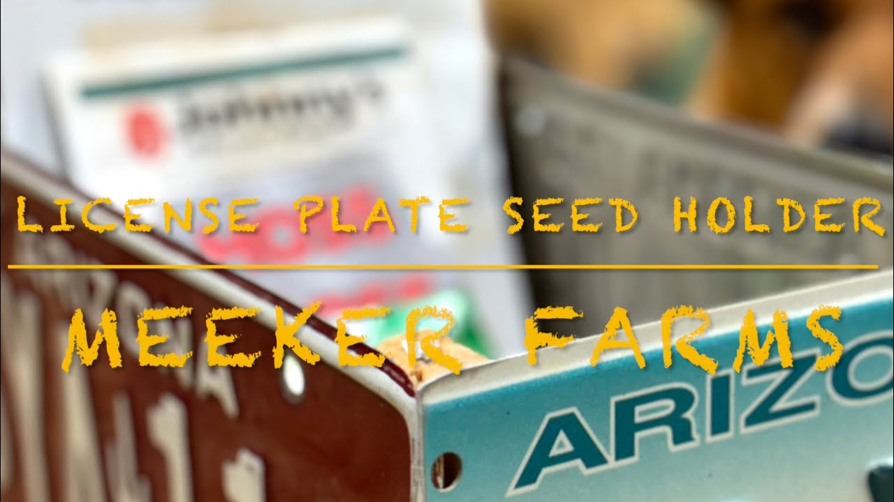 Old License Plate Project