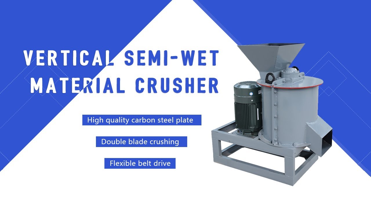 Vertical Crusher/Semi wet fertilizer crusher