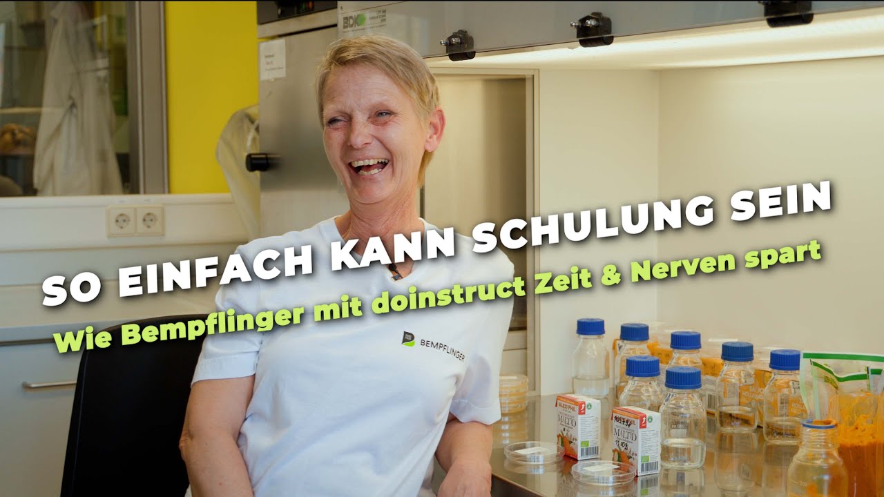So einfach kann Schulung sein &ndash; Wie Bempflinger mit doinstruct Zeit & Nerven spart