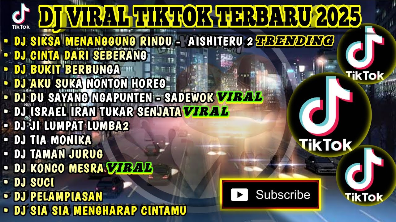DJ VIRAL TIKTOK TERBARU 2025 | SIKSA MENANGGUNG RINDU - AISHITERU 2 | CINTA DARI SEBERANG FULL ALBUM