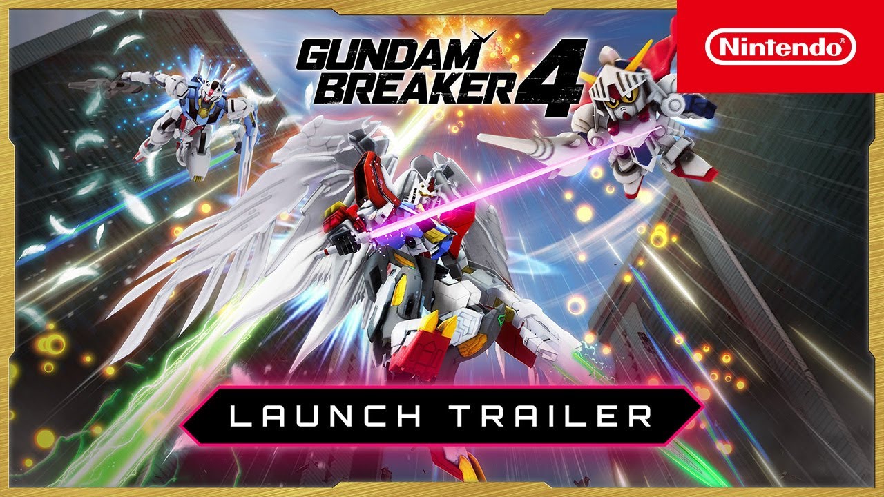 GUNDAM BREAKER 4 &ndash; Launch Trailer &ndash; Nintendo Switch