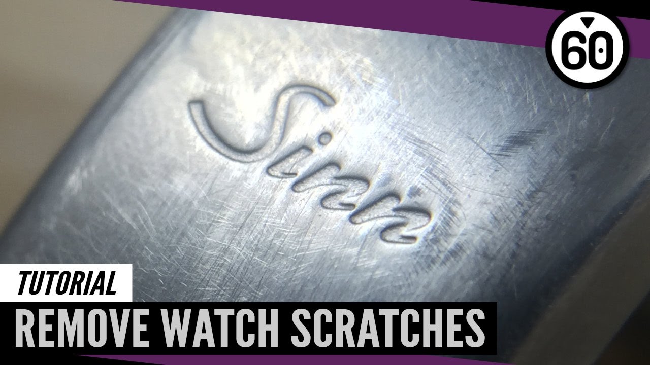 How-to: Restore Scratched Watch Clasps – 60CLICKS