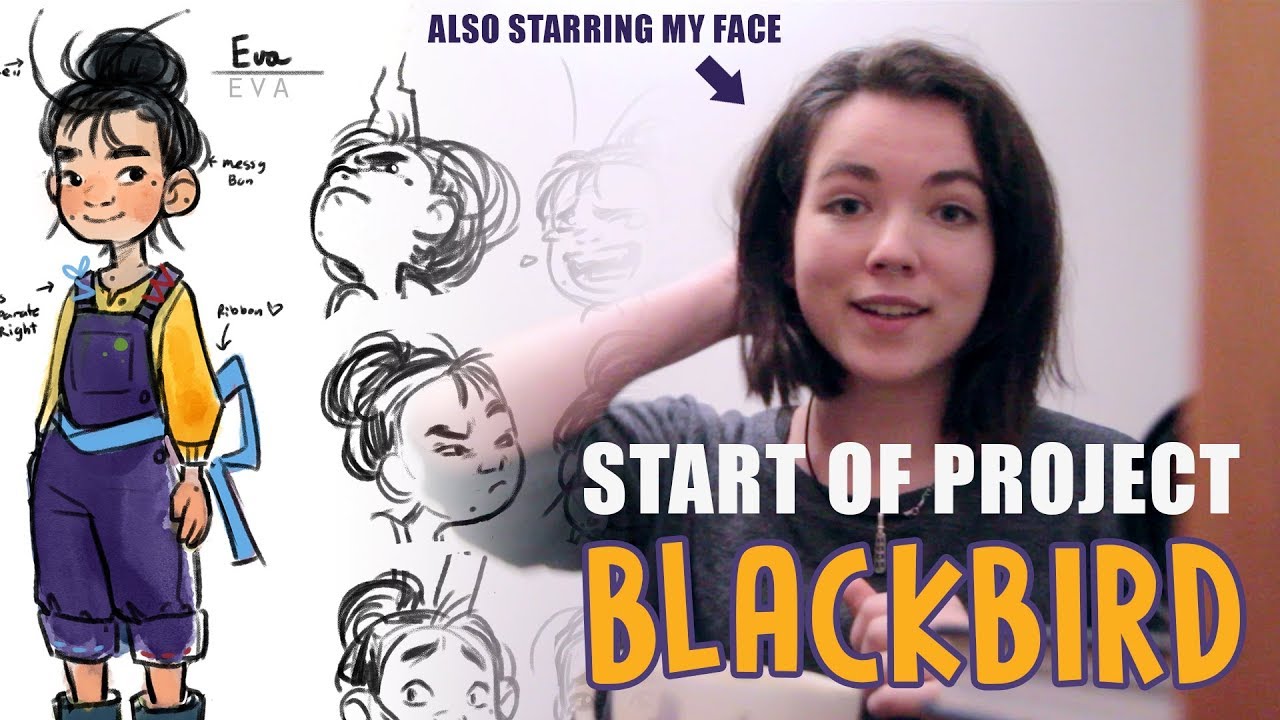 Start of project BLACKBIRD • Featuring my face.. oh no