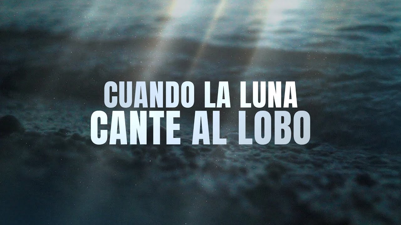 Cuando la luna cante al lobo (lyrics video) - Mikel Renteria & The Walk On Project Band