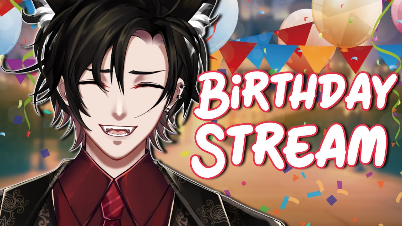 🔴【 BIRTHDAY STREAM 】 Bertambah tua untuk kesekian ratus kalinya. 【 Vtuber Indonesia 】
