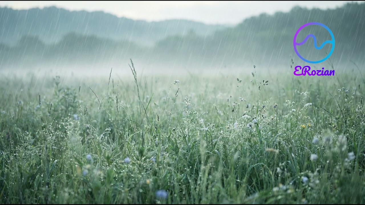 Rainkissed Meadow Echo | Relaxing Rain & Nature Ambience for Sleep, Study, Meditation & Deep Calm •