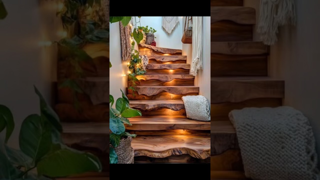 Solo Ideas espectaculares de escaleras r&uacute;sticas