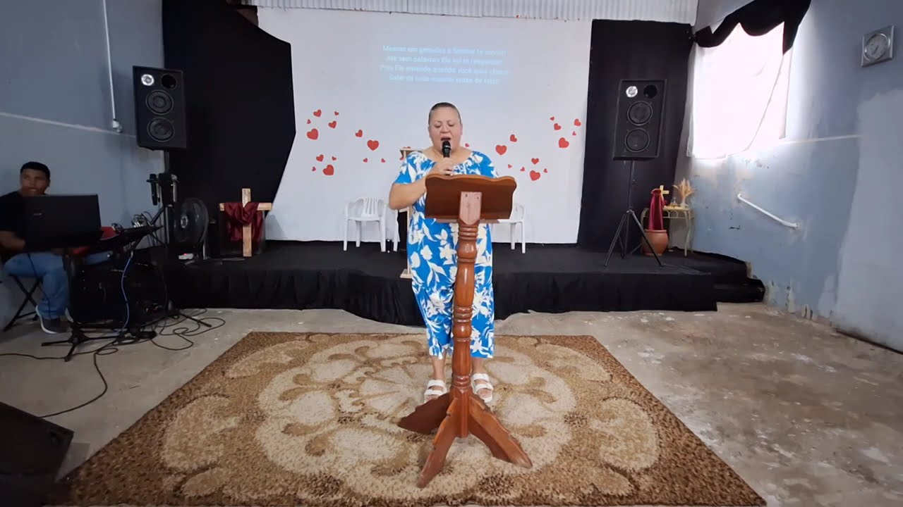 Sem Palavras - Vanilda Bordieri cover Crislaine Igreja IECP Novo Tempo