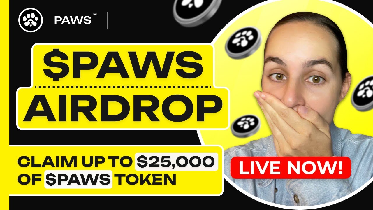 Paws Coin Airdrop | Claim $25,000 Paws
