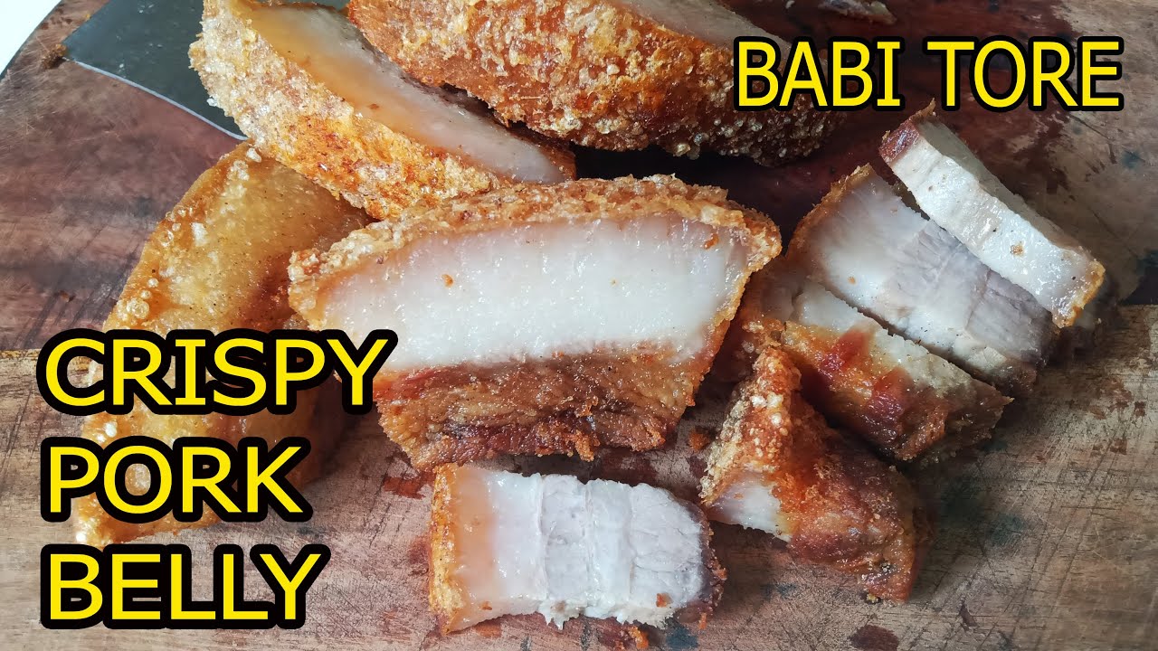RESEP BABI TORE - CRISPY PORK BELLY