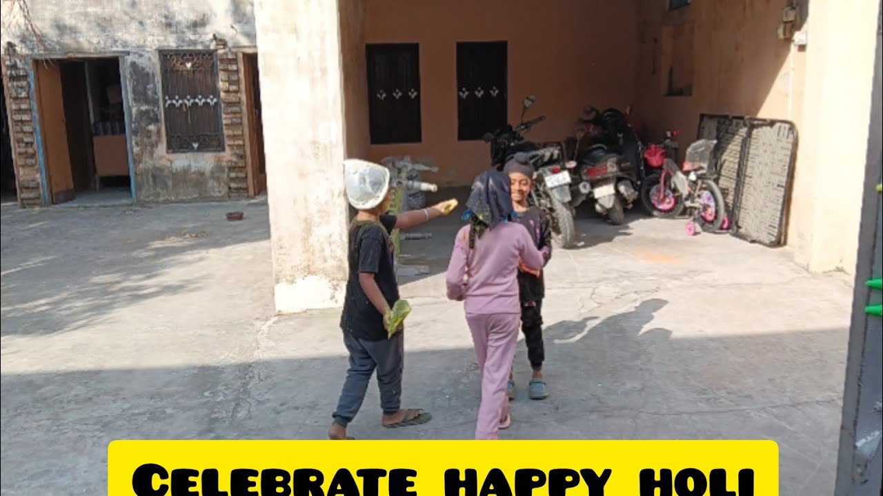 Happy 🫟 Holi to all #viral #youtube #video #Holi #vlogs 