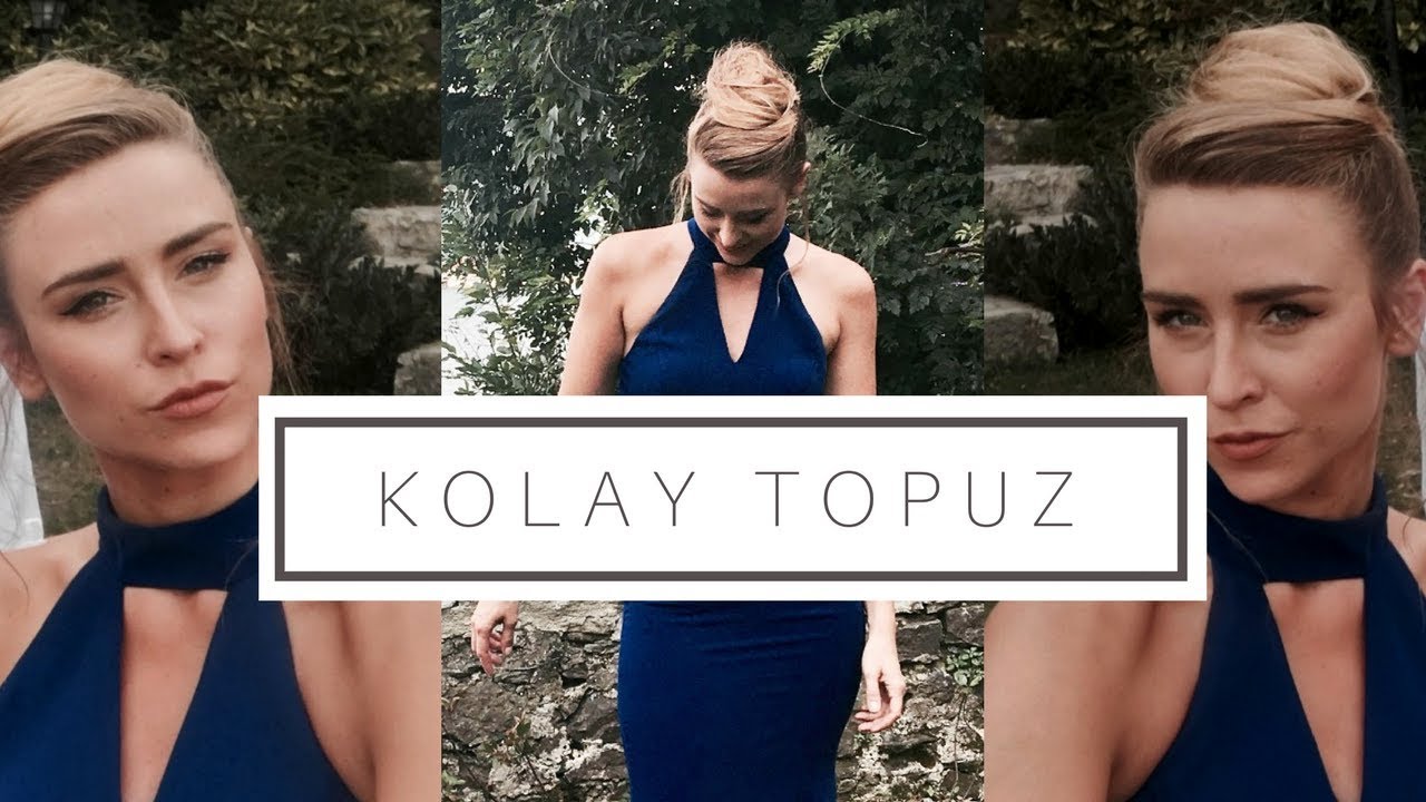 KOLAY SAÇ TOPUZU NASIL YAPILIR? | Gözde Tezer