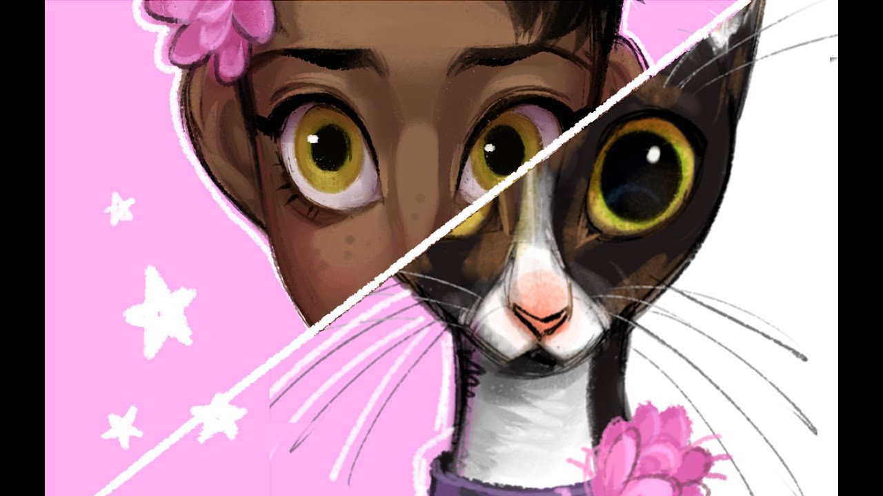 Speedpaint: [Turning Pets to Humans] Brandy