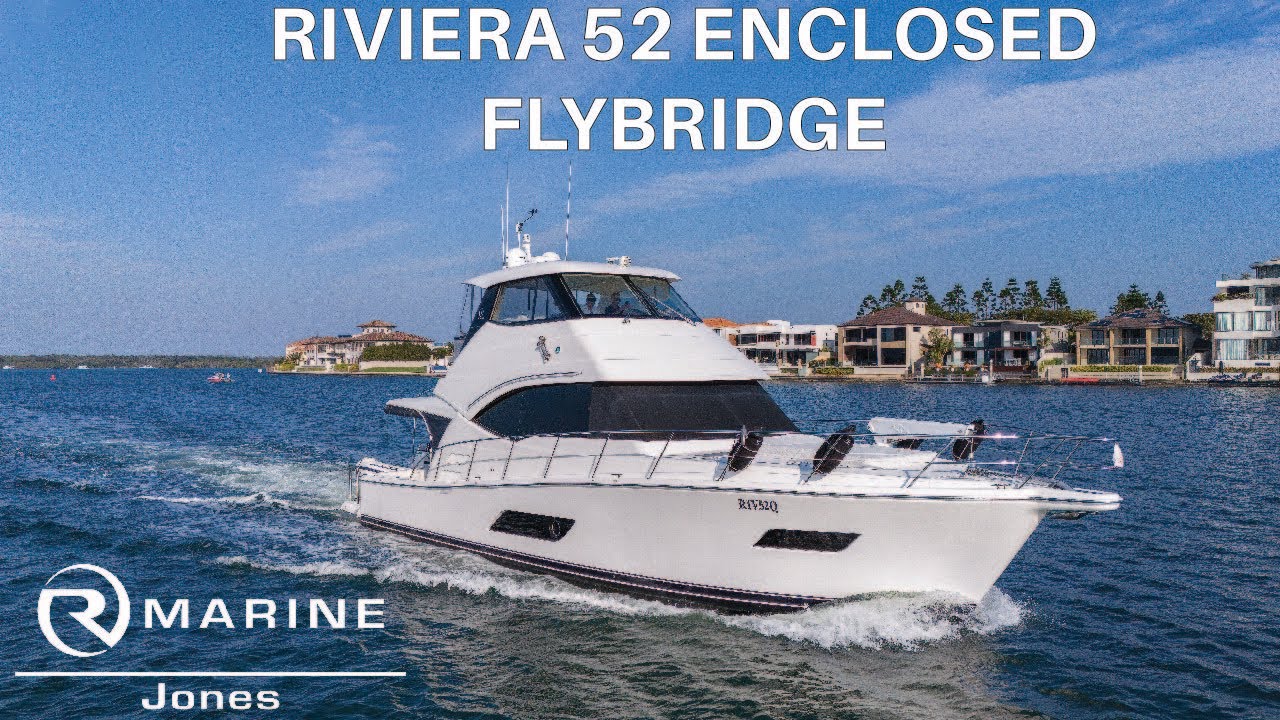 Walkthrough: 2019 Riviera 52 Enclosed Flybridge