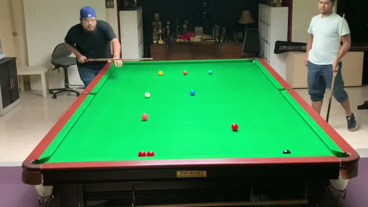 How to steal frames by Reza Hassan. Counter clearence  Snooker 2022