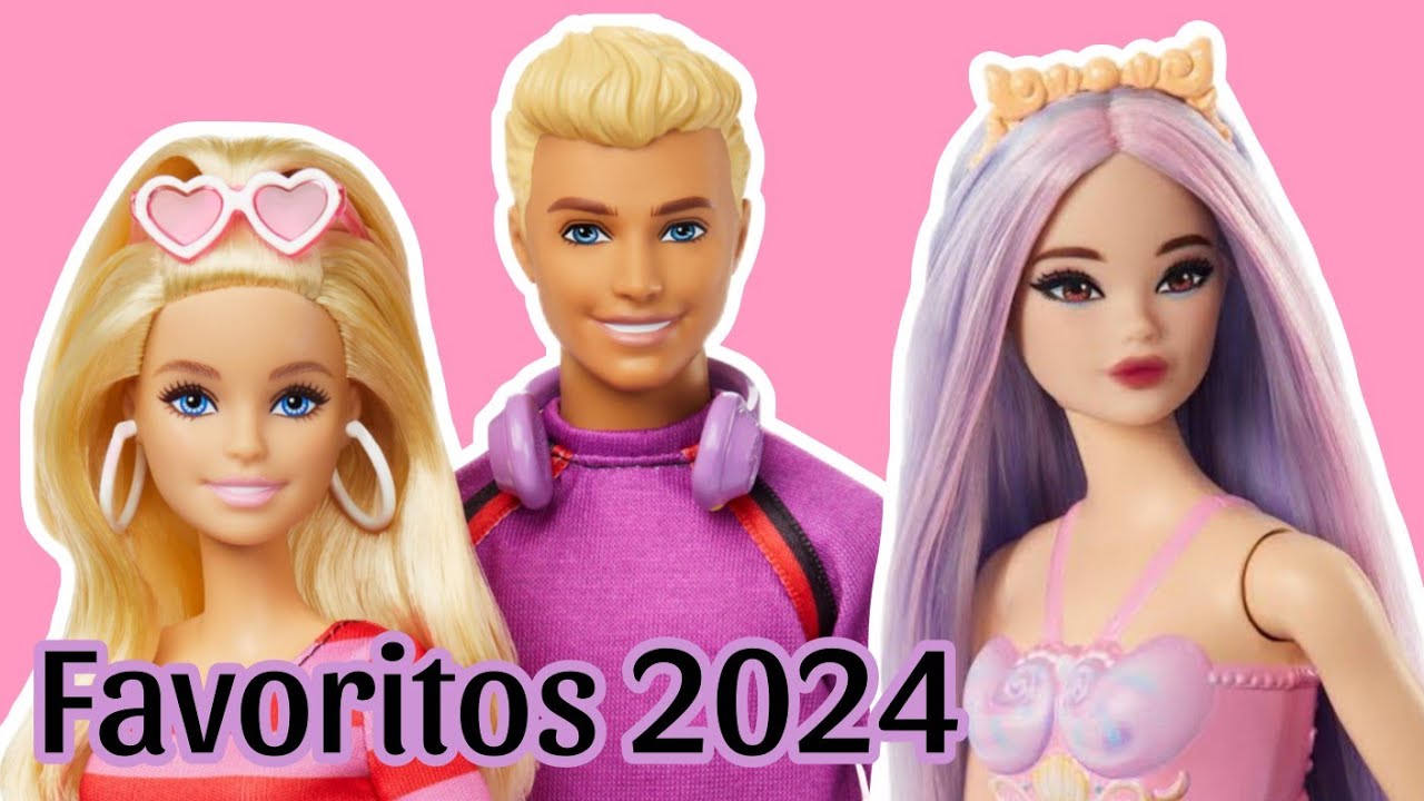 Barbie Favoritos 2024 🎉 | Top 10 💜Muñecas y Playsets