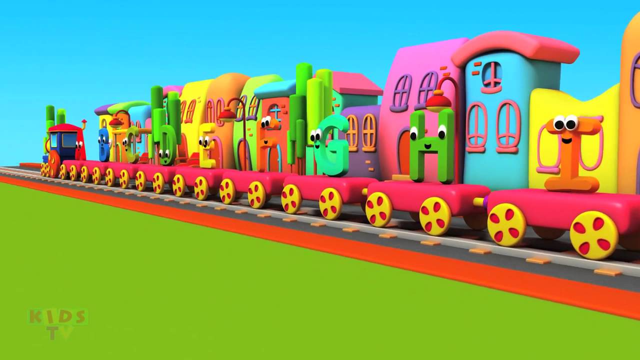 Bob, The Train   Alphabet Adventure   ABC Song   Nursery Rhymes   kids songs
