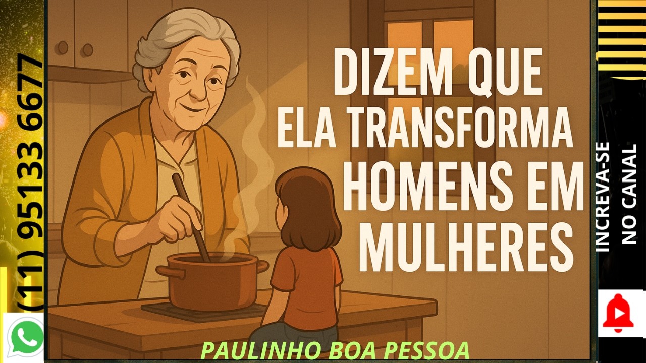 A MULHER QUE FAZ HOMEM VIRAR MULHER.