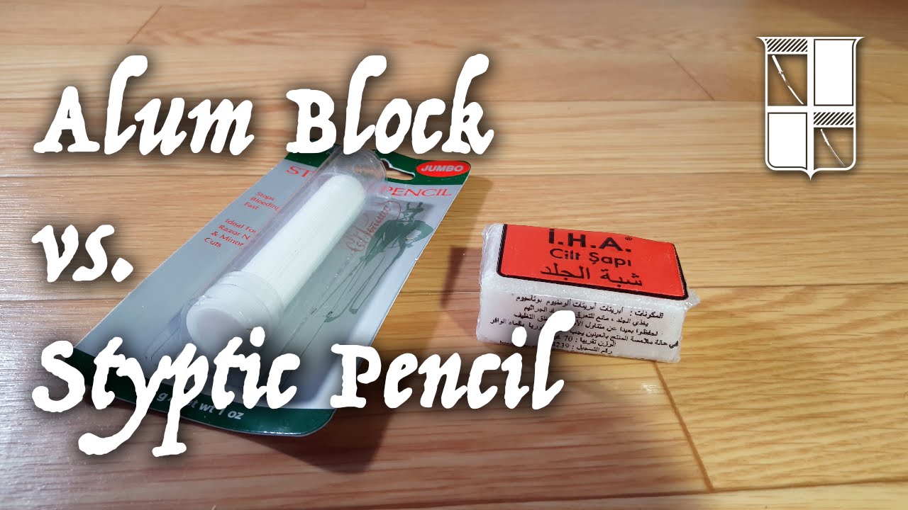 What is the difference between an Alum Block and Styptic Pencil?