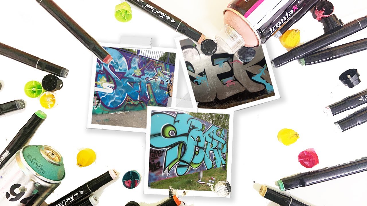 6 YEARS OF PAINTING GRAFFITI (Old Paintings)