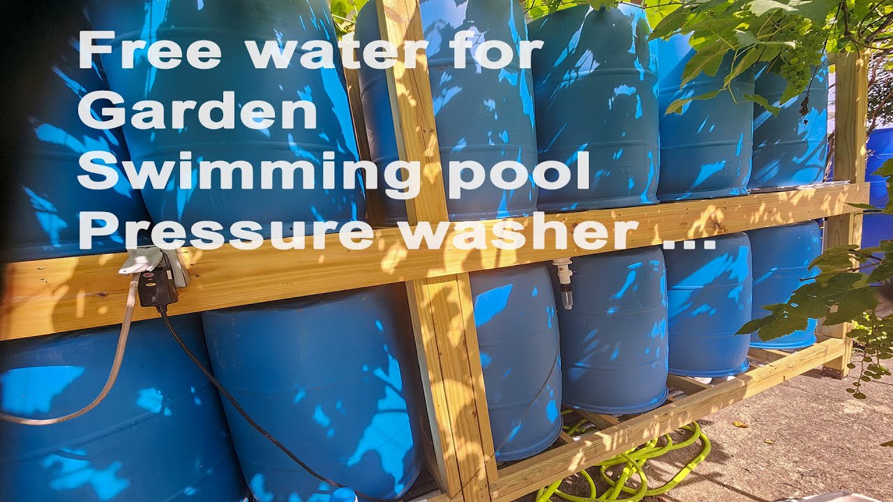Building Your Own Rainwater Barrel Collection System
