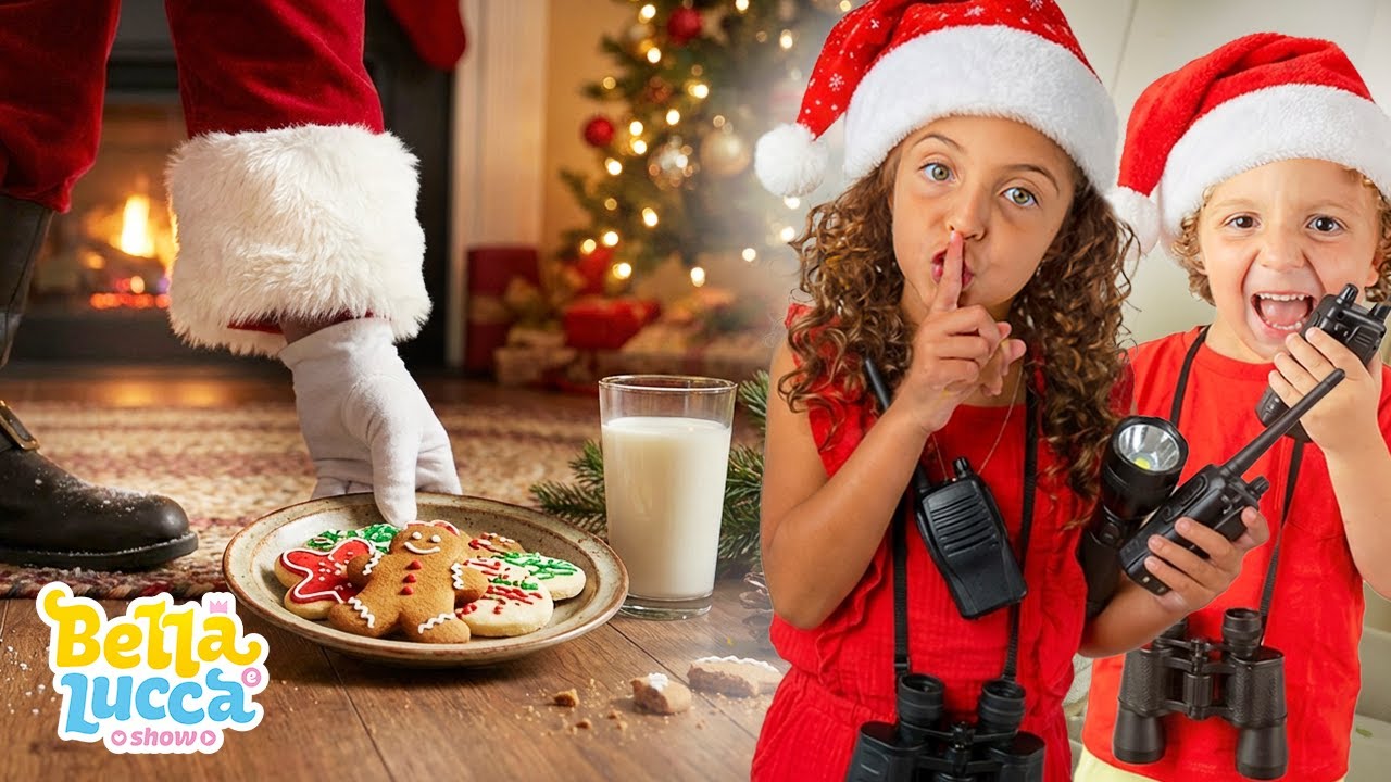 Bella e Lucca Viraram Espiões do Papai Noel - Bella e Lucca Show