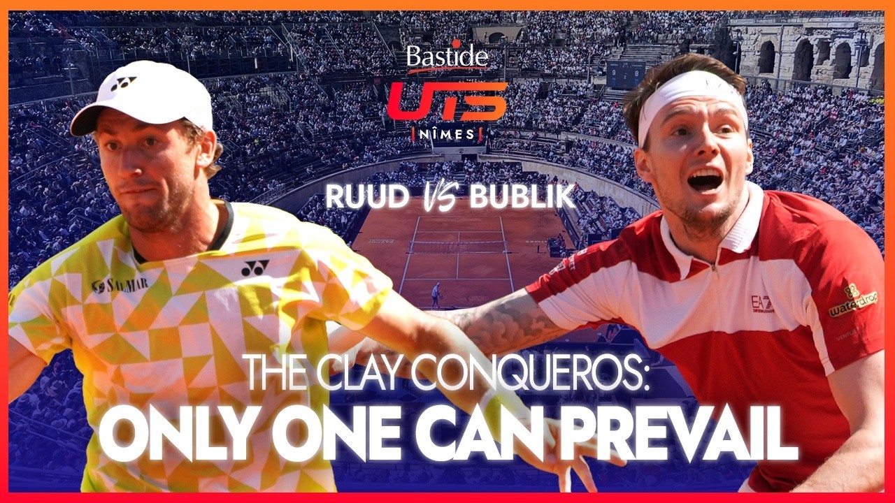 The Ice Man Casper Ruud - The Bublik Enemy Alexander Bublik | Bastide UTS N&icirc;mes 2026