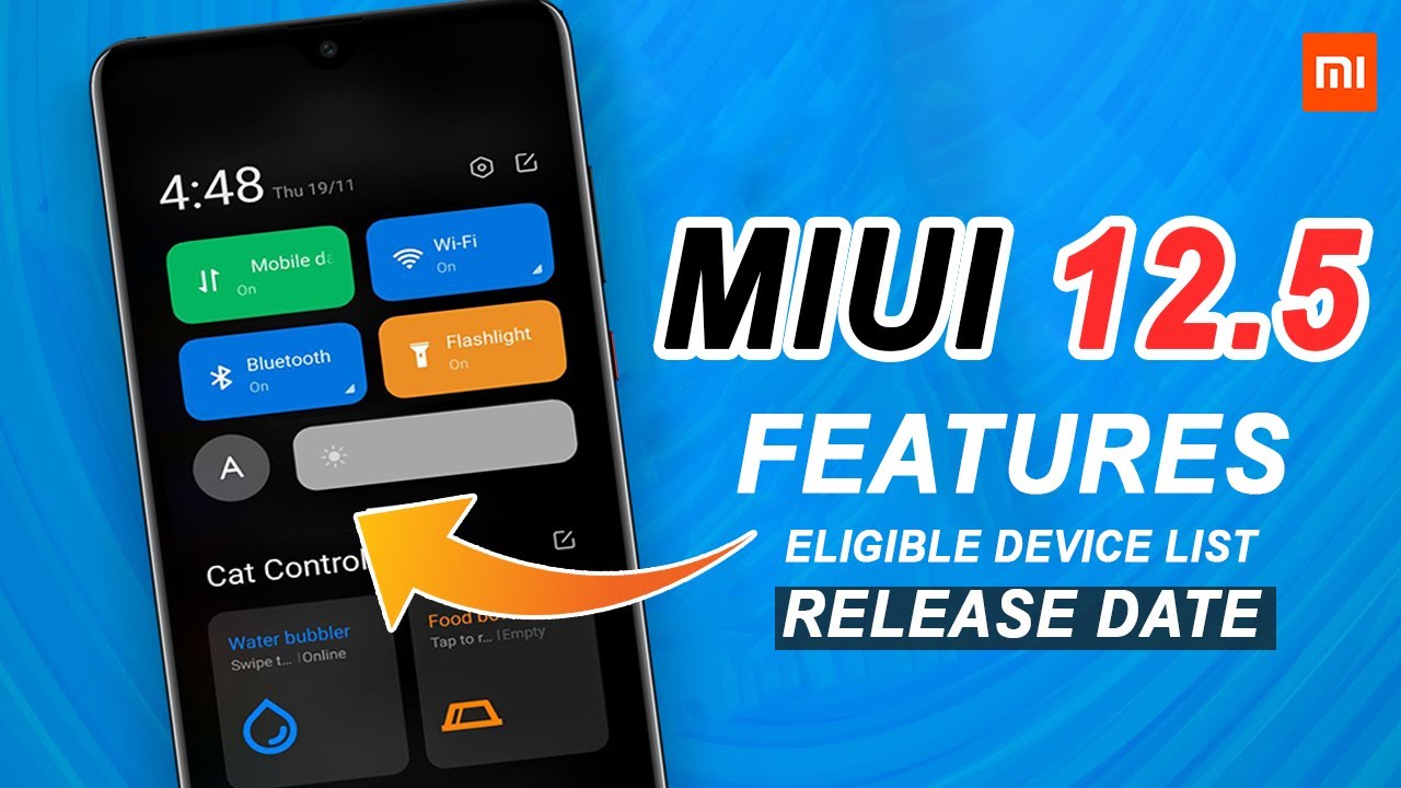 MIUI 12.5 Features, Eligible Device List, And Release Date