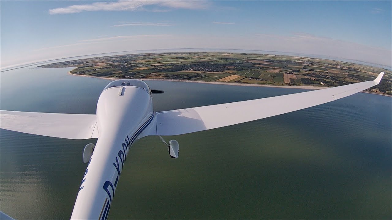Anflug Wyk auf Föhr und Landung auf der 20