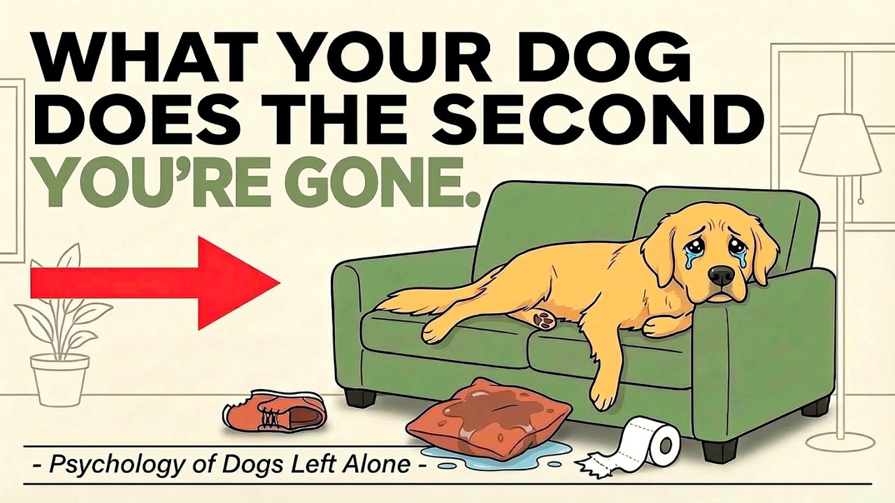 Psychology of Dogs When You Leave (What They Actually Do)