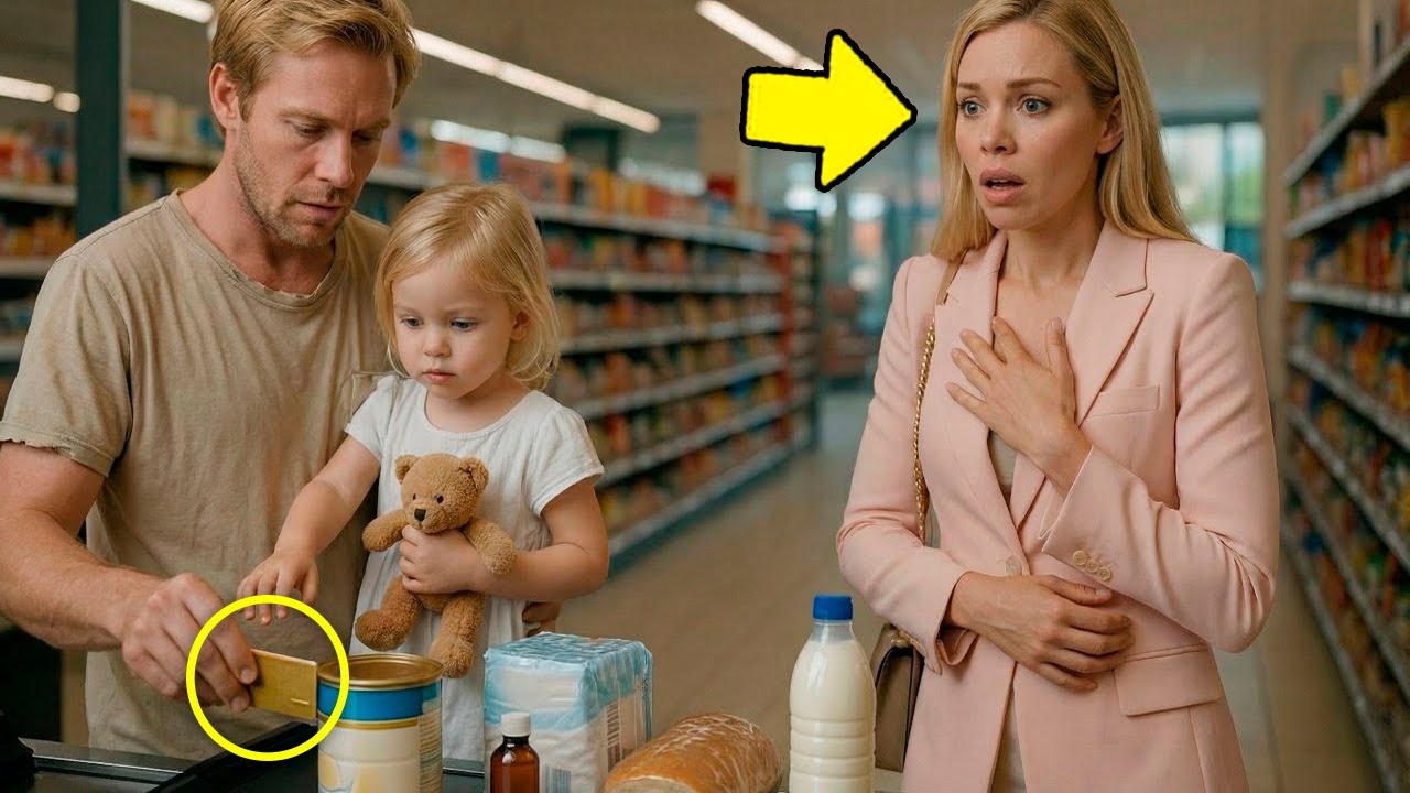 Milionerka dała kartę bezdomnemu ojcu… A to, co kupił, złamało jej serce