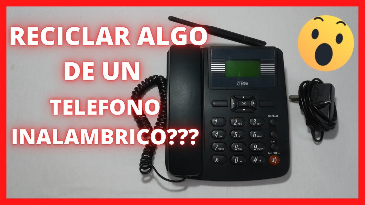RECICLAR ♻️​ TELEFONO INALAMBRICO