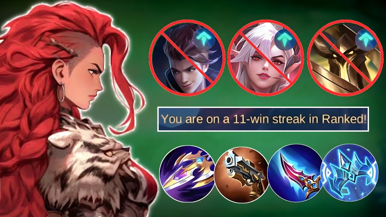 Хильда на линии опыта против метовых героев 🔥 | Mobile Legends