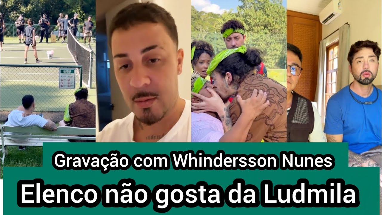 Carlinhos Maia termina as gravações do dia com Whindersson Nunes e Rico não gosta da Ludmila 