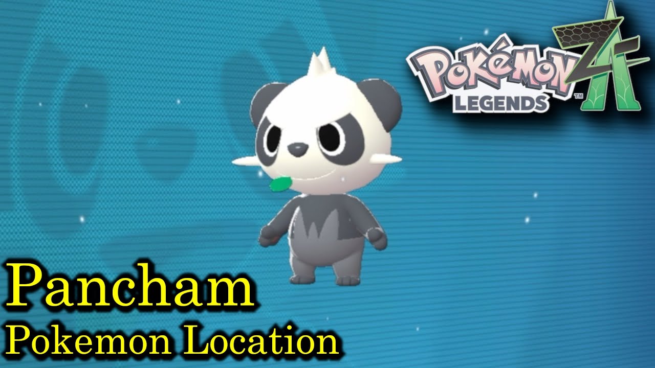 Pokemon Legends Z-A - Pancham Location Guide
