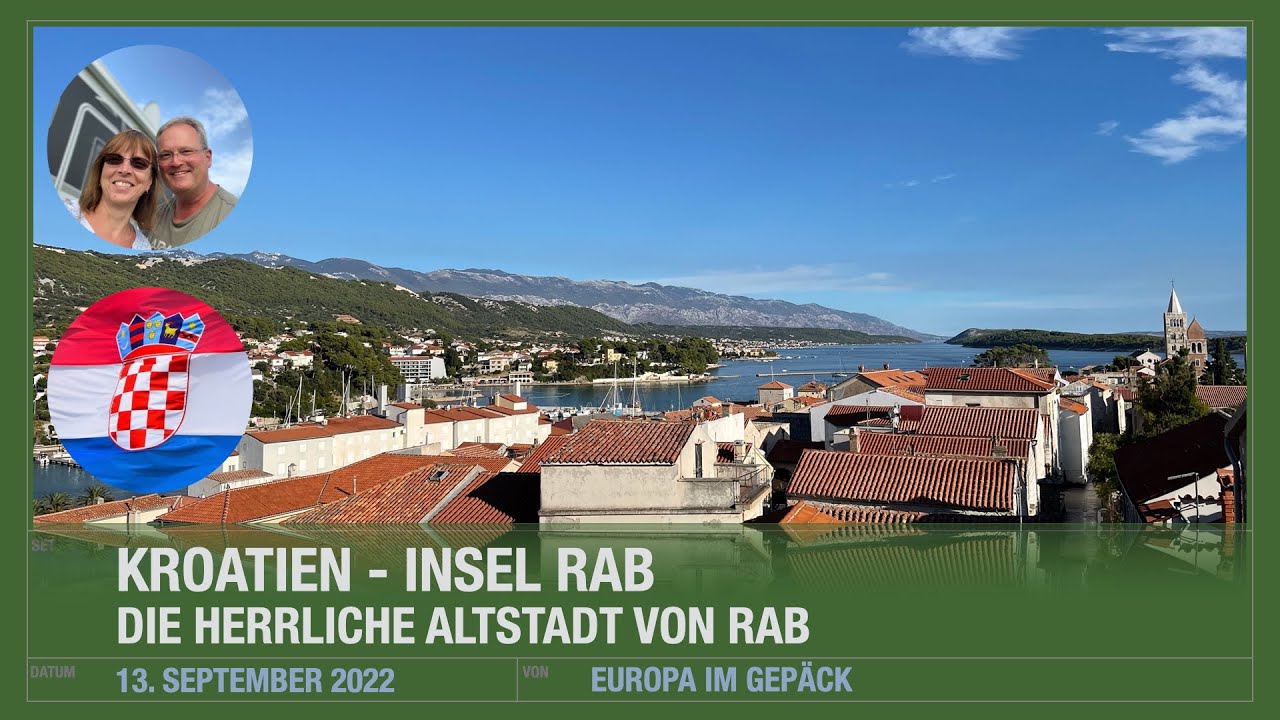 Die herrliche Altstadt von Rab