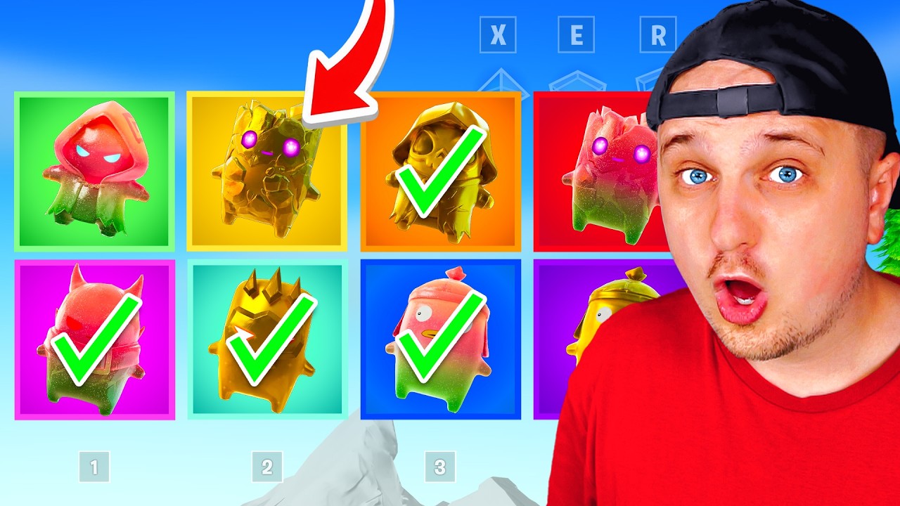 I'M HUNTING ALL 30 GOLDEN AND JELLY GHOSTS IN FORTNITE (GHOST HUNTING) #reklama #epicpartner