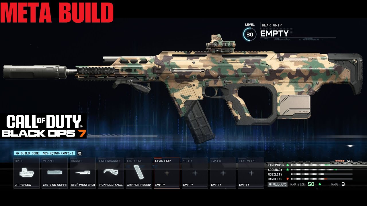 META BUILD  DS20 MIRAGE ASSAULT RIFLE - Call of Duty Black ops 7 #callofduty #codbo7 #ds20mirage