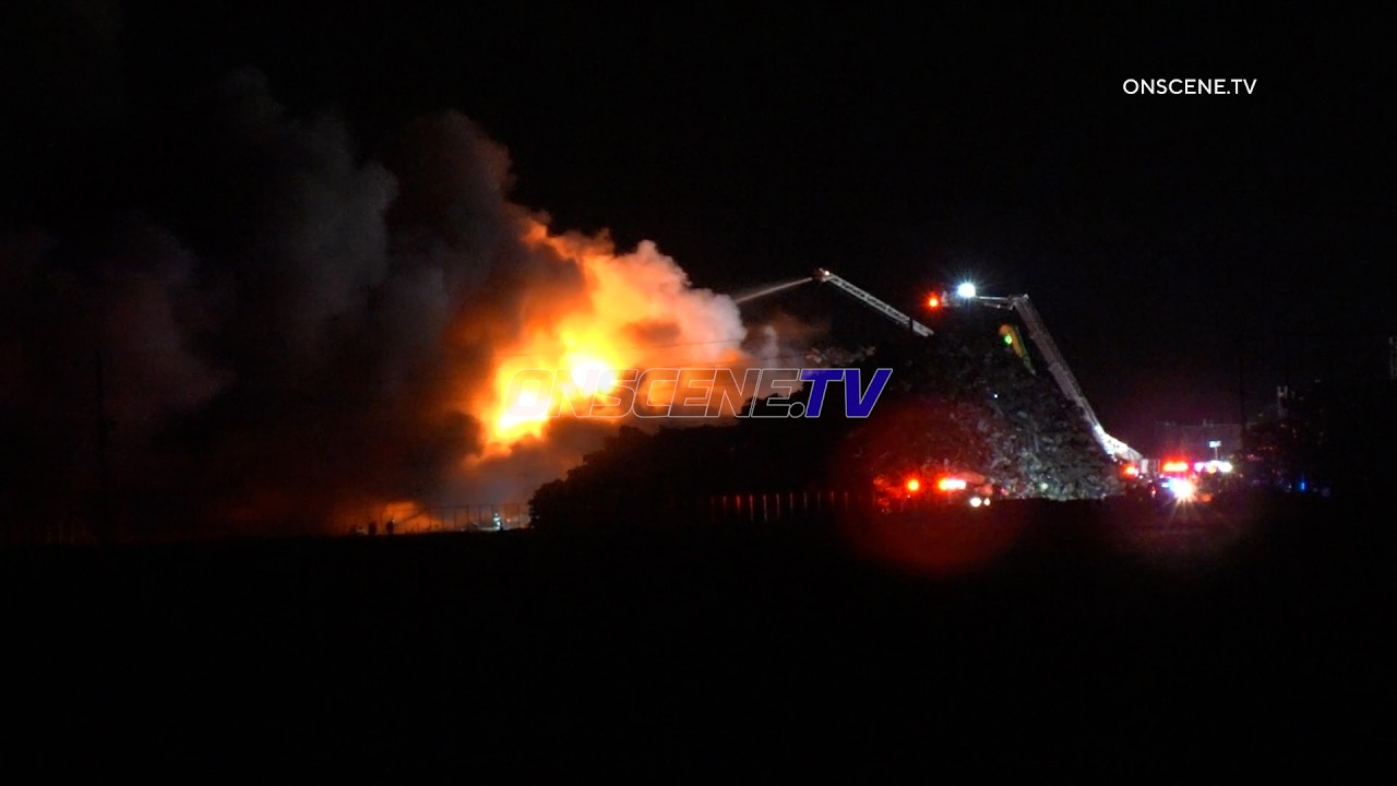 RIVERBEND WAY Recycling Fire, Houston, TX