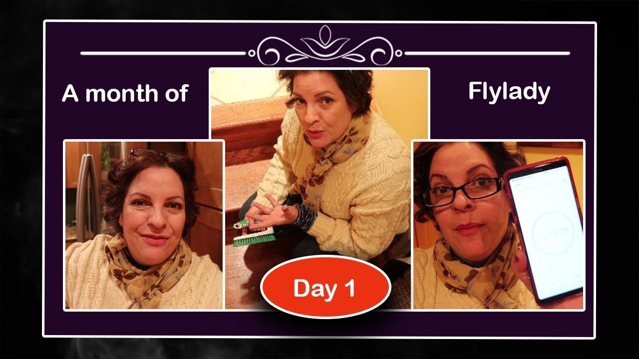 ⏱️ A Month of FlyLady Cleaning and Decluttering || 02/01/19  || Day 1 ⏱️